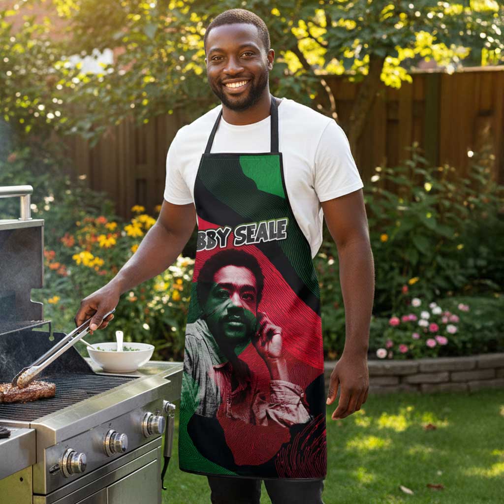 Bobby Seale Apron Black Panther Logo Revolutionary Civil Rights Movement Tribute - African Pride