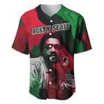 Bobby Seale Baseball Jersey Black Panther Logo Revolutionary Civil Rights Movement Tribute - African Pride