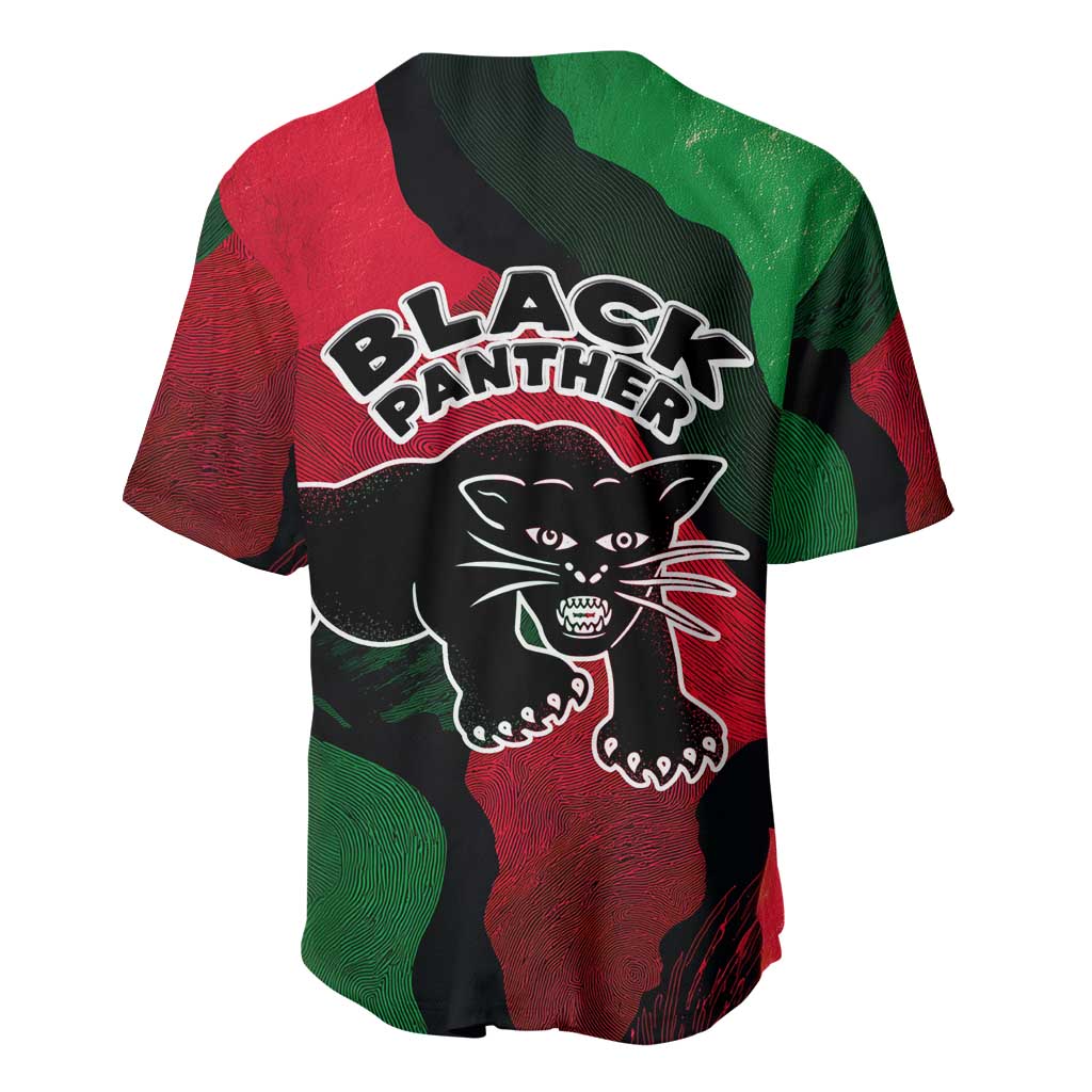 Bobby Seale Baseball Jersey Black Panther Logo Revolutionary Civil Rights Movement Tribute - African Pride