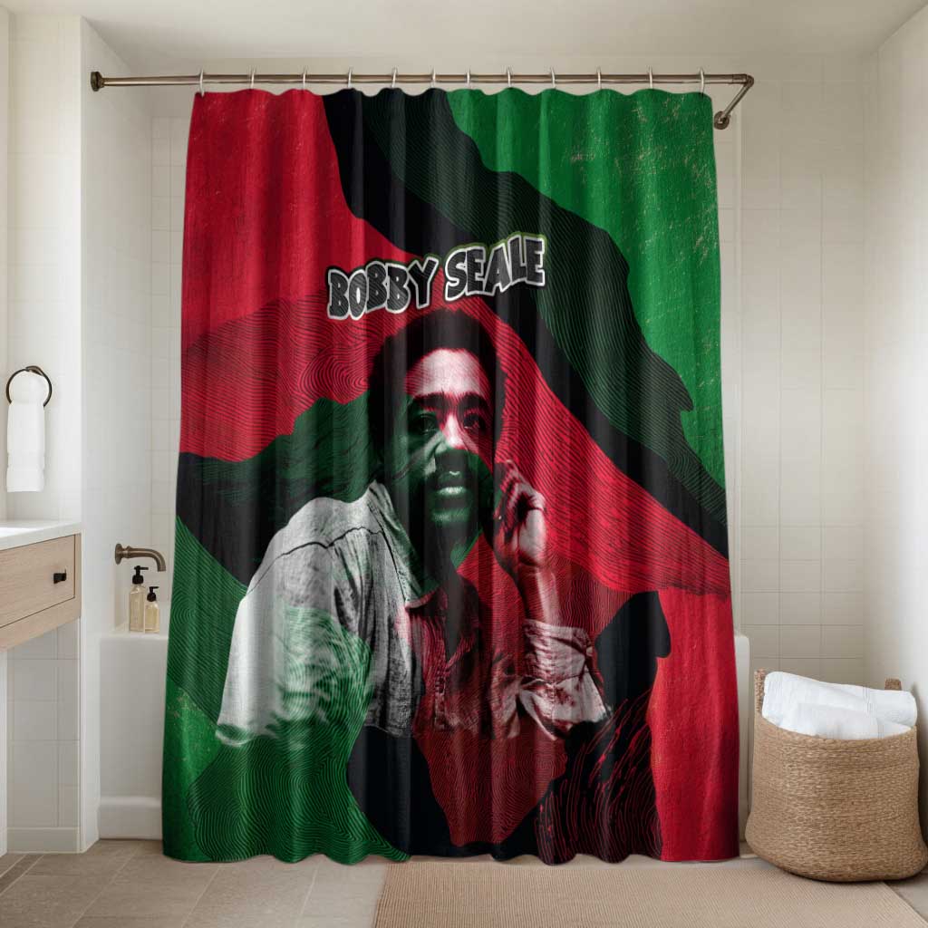 Bobby Seale Bathroom Set Black Panther Logo Revolutionary Civil Rights Movement Tribute - African Pride