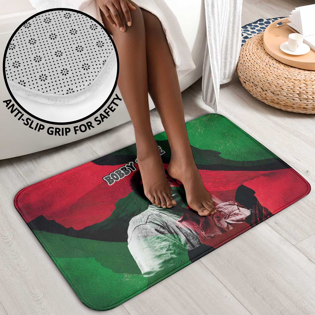 Bobby Seale Bathroom Set Black Panther Logo Revolutionary Civil Rights Movement Tribute - African Pride