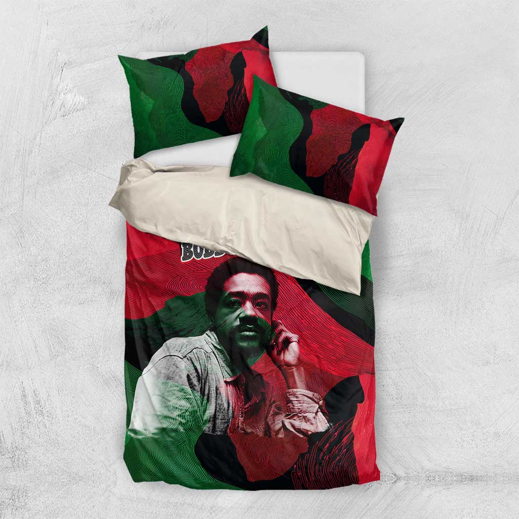 Bobby Seale Bedding Set Black Panther Logo Revolutionary Civil Rights Movement Tribute - African Pride