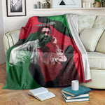 Bobby Seale Blanket Black Panther Logo Revolutionary Civil Rights Movement Tribute - African Pride