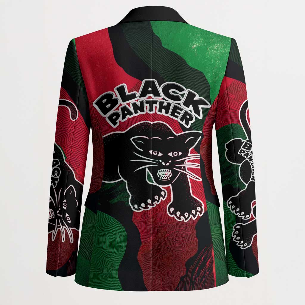 Bobby Seale Blazer Black Panther Logo Revolutionary Civil Rights Movement Tribute - African Pride