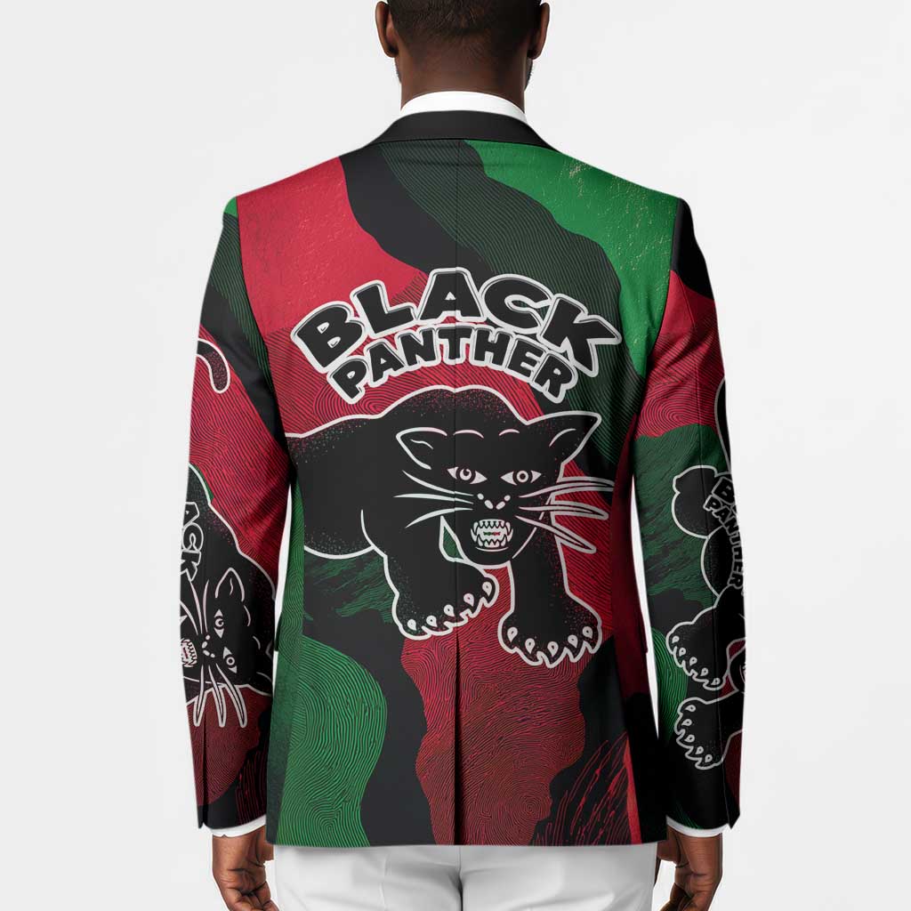 Bobby Seale Blazer Black Panther Logo Revolutionary Civil Rights Movement Tribute - African Pride