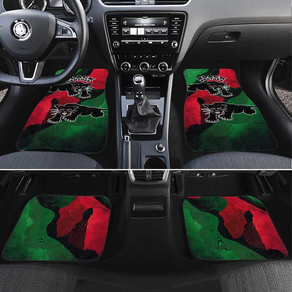 Bobby Seale Car Mats Black Panther Logo Revolutionary Civil Rights Movement Tribute - African Pride