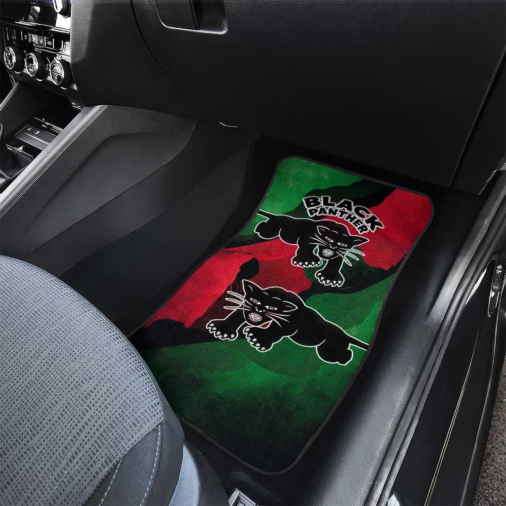 Bobby Seale Car Mats Black Panther Logo Revolutionary Civil Rights Movement Tribute - African Pride