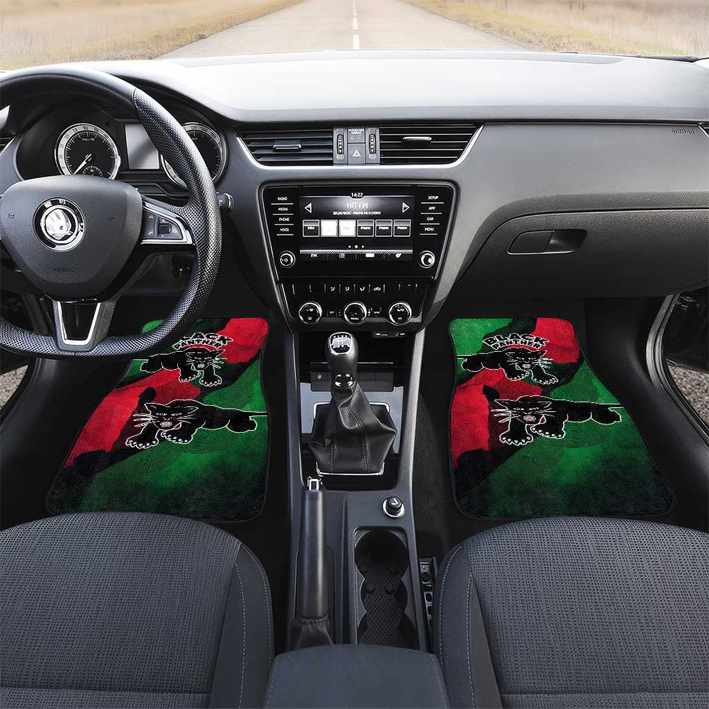 Bobby Seale Car Mats Black Panther Logo Revolutionary Civil Rights Movement Tribute - African Pride