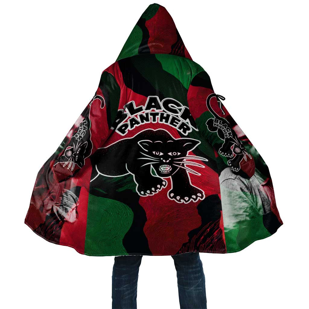 Bobby Seale Cloak Black Panther Logo Revolutionary Civil Rights Movement Tribute - African Pride