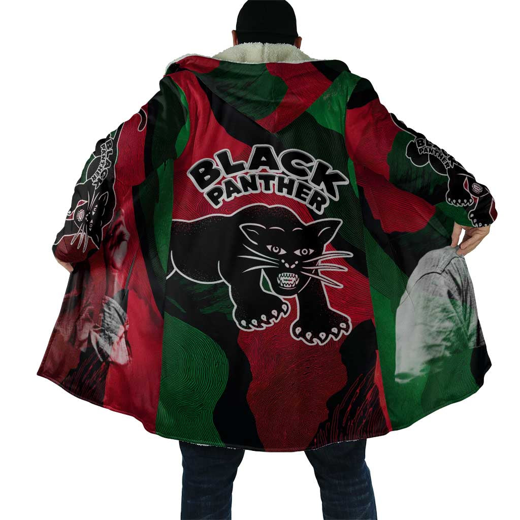 Bobby Seale Cloak Black Panther Logo Revolutionary Civil Rights Movement Tribute - African Pride