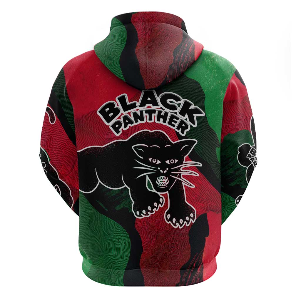 Bobby Seale Hoodie Black Panther Logo Revolutionary Civil Rights Movement Tribute - African Pride