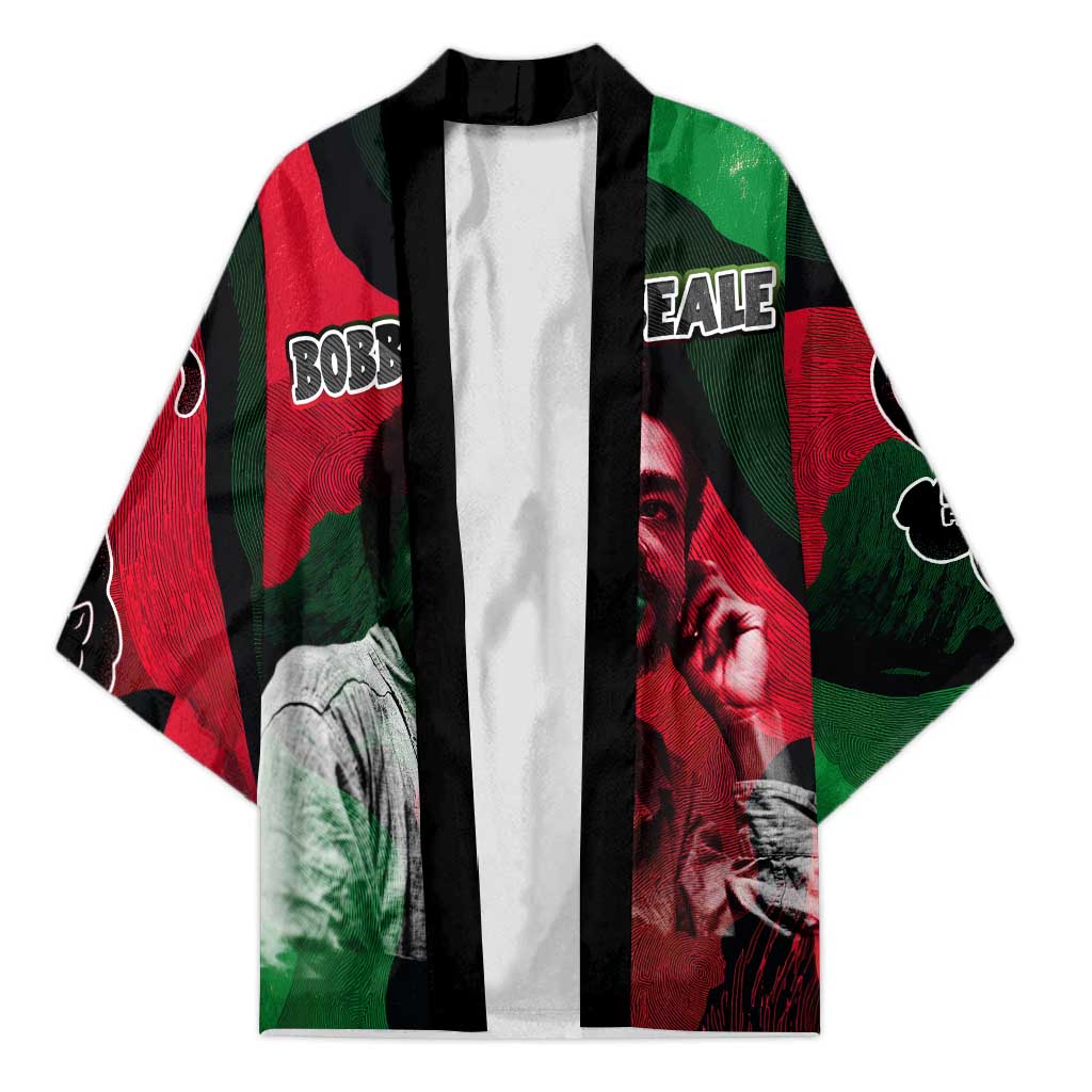 Bobby Seale Kimono Black Panther Logo Revolutionary Civil Rights Movement Tribute - African Pride