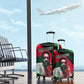 Bobby Seale Luggage Cover Black Panther Logo Revolutionary Civil Rights Movement Tribute - African Pride