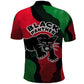 Bobby Seale Polo Shirt Black Panther Logo Revolutionary Civil Rights Movement Tribute - African Pride