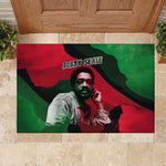 Bobby Seale Rubber Doormat Black Panther Logo Revolutionary Civil Rights Movement Tribute - African Pride