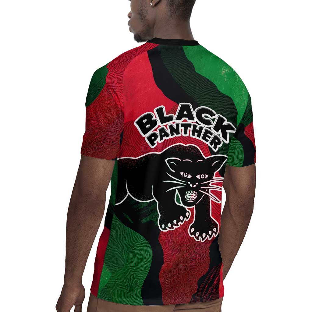 Bobby Seale Rugby Jersey Black Panther Logo Revolutionary Civil Rights Movement Tribute - African Pride
