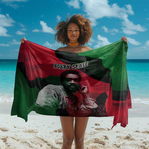 Bobby Seale Sarong Black Panther Logo Revolutionary Civil Rights Movement Tribute - African Pride