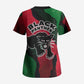 Bobby Seale Scrub Top Black Panther Logo Revolutionary Civil Rights Movement Tribute - African Pride