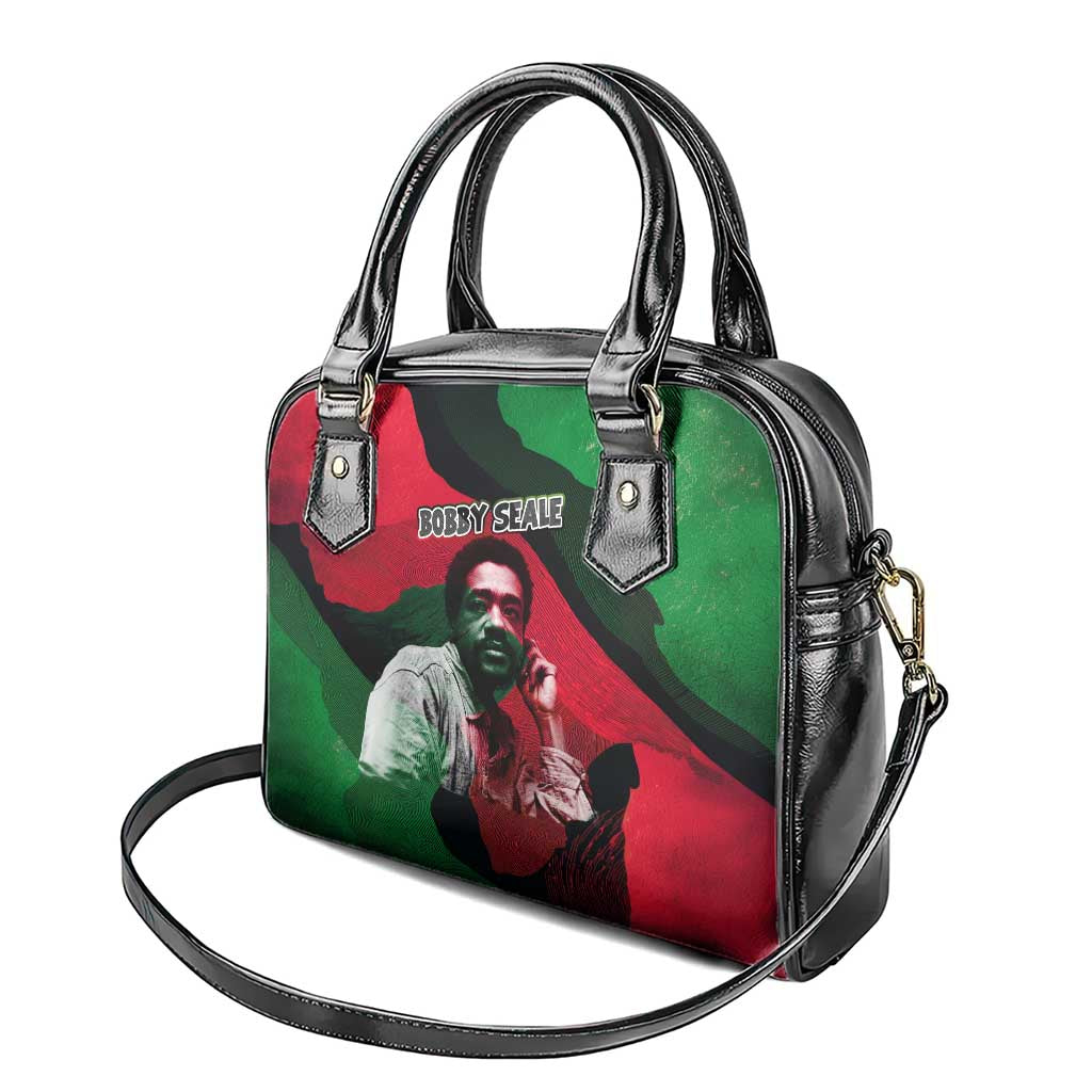 Bobby Seale Shoulder Handbag Black Panther Logo Revolutionary Civil Rights Movement Tribute - African Pride