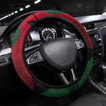 Bobby Seale Steering Wheel Cover Black Panther Logo Revolutionary Civil Rights Movement Tribute - African Pride