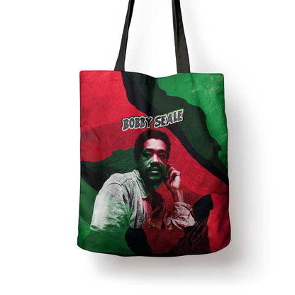 Bobby Seale Tote Bag Black Panther Logo Revolutionary Civil Rights Movement Tribute - African Pride