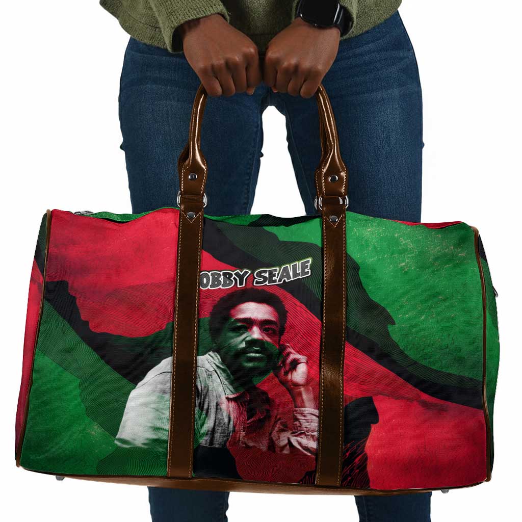 Bobby Seale Travel Bag Black Panther Logo Revolutionary Civil Rights Movement Tribute - African Pride