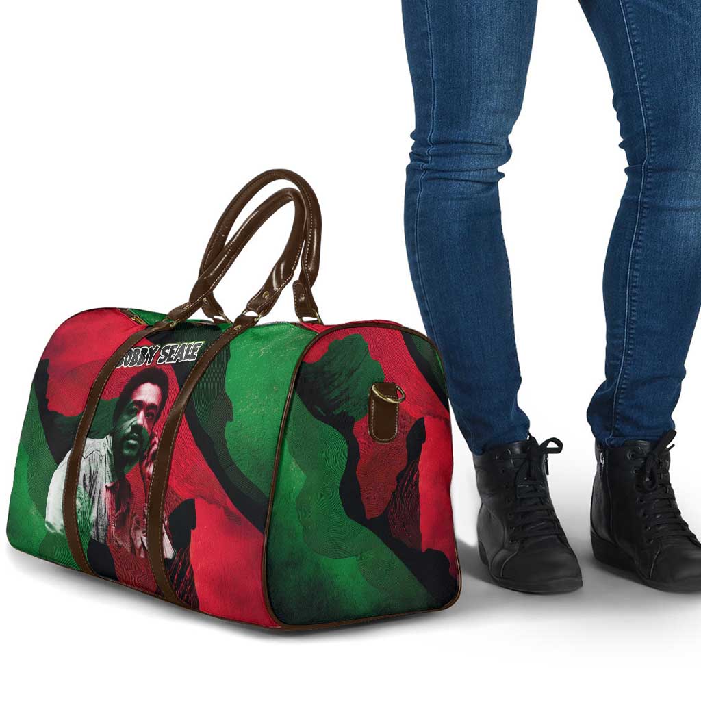 Bobby Seale Travel Bag Black Panther Logo Revolutionary Civil Rights Movement Tribute - African Pride