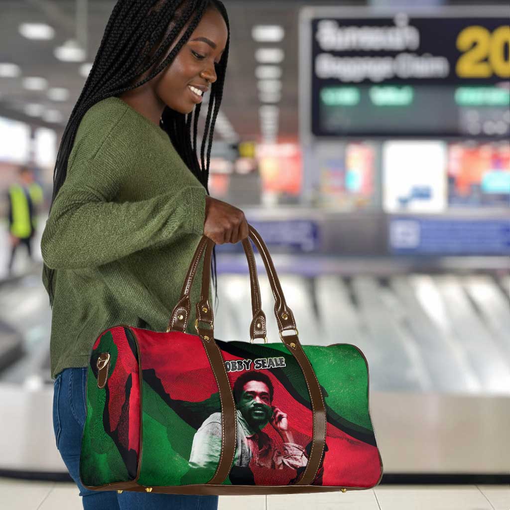 Bobby Seale Travel Bag Black Panther Logo Revolutionary Civil Rights Movement Tribute - African Pride