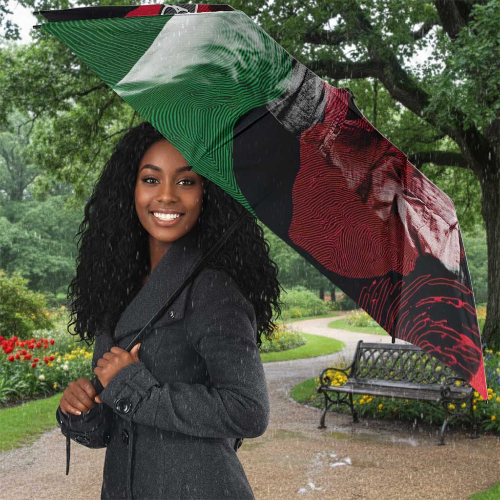 Bobby Seale Umbrella Black Panther Logo Revolutionary Civil Rights Movement Tribute - African Pride