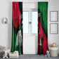 Bobby Seale Window Curtain Black Panther Logo Revolutionary Civil Rights Movement Tribute - African Pride