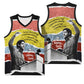 Bobby Seale Basketball Jersey Torn Paper Collage Design Solidarity Quote Powerful Speech Artwork Civil Rights - African Pride