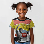 Bobby Seale Kid T shirt Torn Paper Collage Design Solidarity Quote Powerful Speech Artwork Civil Rights - African Pride