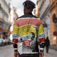 Bobby Seale Long Sleeve Button Shirt Torn Paper Collage Design Solidarity Quote Powerful Speech Artwork Civil Rights - African Pride