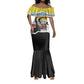 Bobby Seale Mermaid Dress Torn Paper Collage Design Solidarity Quote Powerful Speech Artwork Civil Rights - African Pride