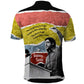 Bobby Seale Polo Shirt Torn Paper Collage Design Solidarity Quote Powerful Speech Artwork Civil Rights - African Pride