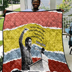 Bobby Seale Quilt Torn Paper Collage Design Solidarity Quote Powerful Speech Artwork Civil Rights - African Pride