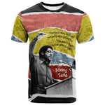 Bobby Seale T shirt Torn Paper Collage Design Solidarity Quote Powerful Speech Artwork Civil Rights - African Pride