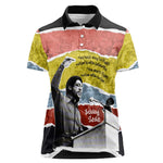 Bobby Seale Women Polo Shirt Torn Paper Collage Design Solidarity Quote Powerful Speech Artwork Civil Rights - African Pride