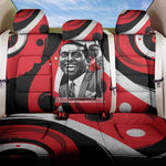 Stokely Carmichael Back Car Seat Cover Abstract Design Black Power Text Civil Rights Activist - African Pride