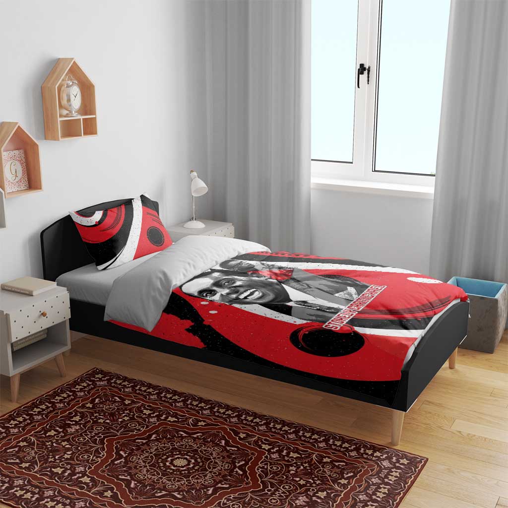 Stokely Carmichael Bedding Set Abstract Design Black Power Text Civil Rights Activist - African Pride