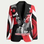 Stokely Carmichael Blazer Abstract Design Black Power Text Civil Rights Activist - African Pride