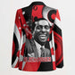 Stokely Carmichael Blazer Abstract Design Black Power Text Civil Rights Activist - African Pride