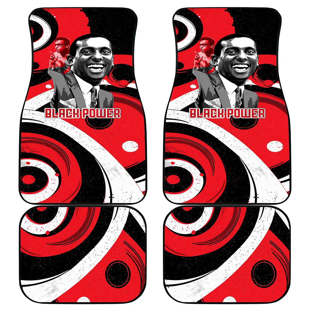 Stokely Carmichael Car Mats Abstract Design Black Power Text Civil Rights Activist - African Pride