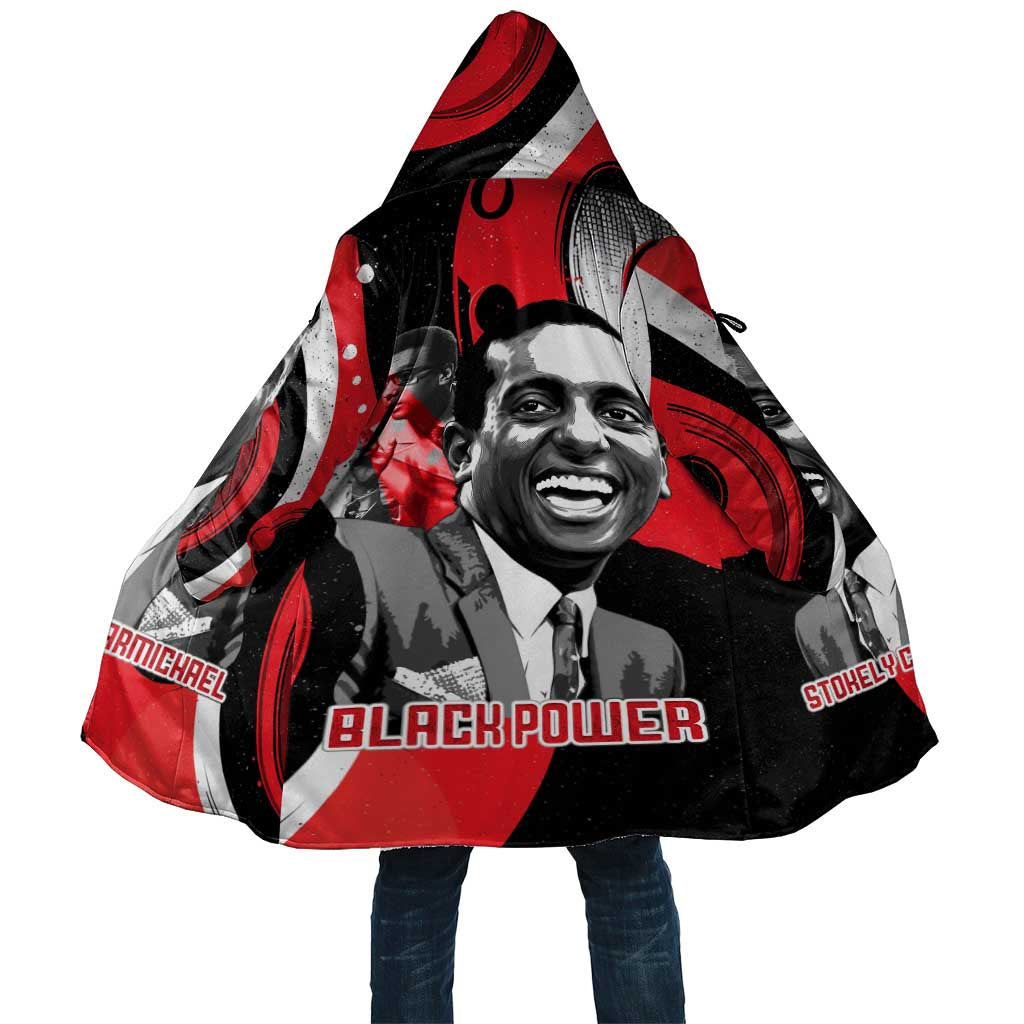 Stokely Carmichael Cloak Abstract Design Black Power Text Civil Rights Activist - African Pride