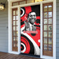 Stokely Carmichael Door Cover Abstract Design Black Power Text Civil Rights Activist - African Pride