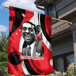 Stokely Carmichael Garden Flag Abstract Design Black Power Text Civil Rights Activist - African Pride
