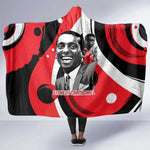 Stokely Carmichael Hooded Blanket Abstract Design Black Power Text Civil Rights Activist - African Pride