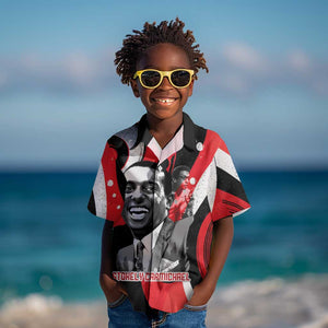 Stokely Carmichael Kid Hawaiian Shirt Abstract Design Black Power Text Civil Rights Activist - African Pride