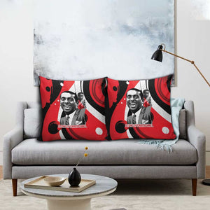 Stokely Carmichael Pillow Cover Abstract Design Black Power Text Civil Rights Activist - African Pride
