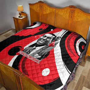 Stokely Carmichael Quilt Abstract Design Black Power Text Civil Rights Activist - African Pride